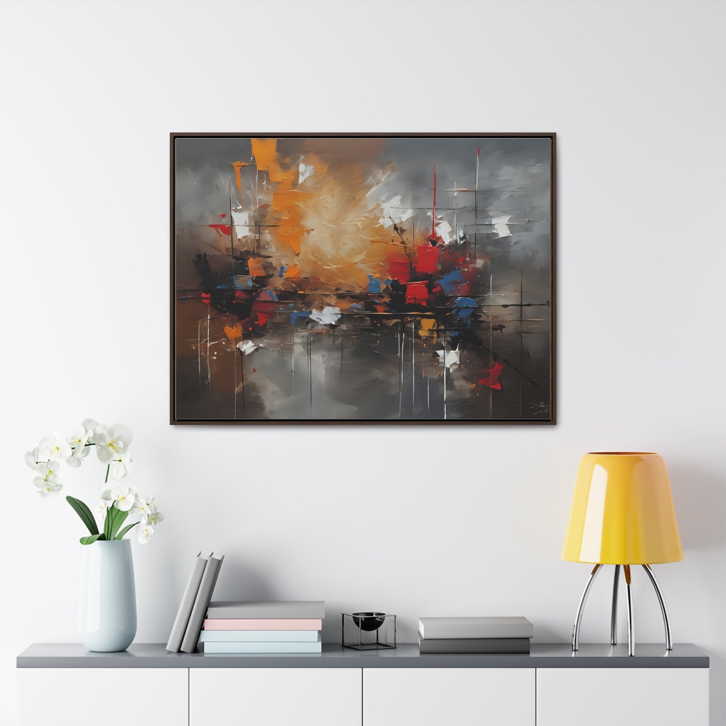 Abstract, Wall Art, Gallery Canvas Wraps, Horizontal Frame