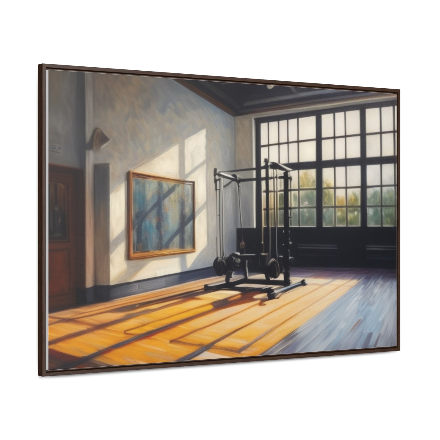 Gym, Workout, Wall Art, Gallery Canvas Wraps, Horizontal Frame