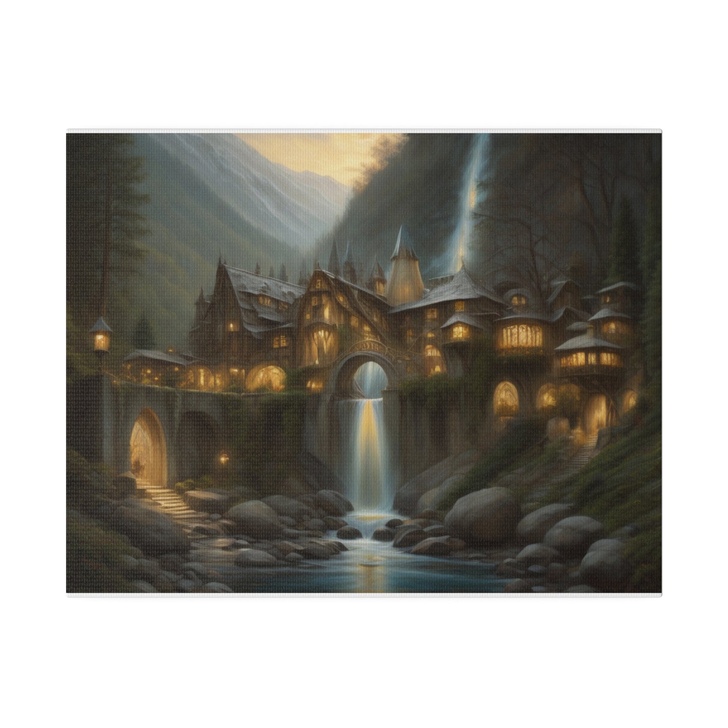 Rivendell, Wall Art, Matte Canvas, Stretched, 0.75"