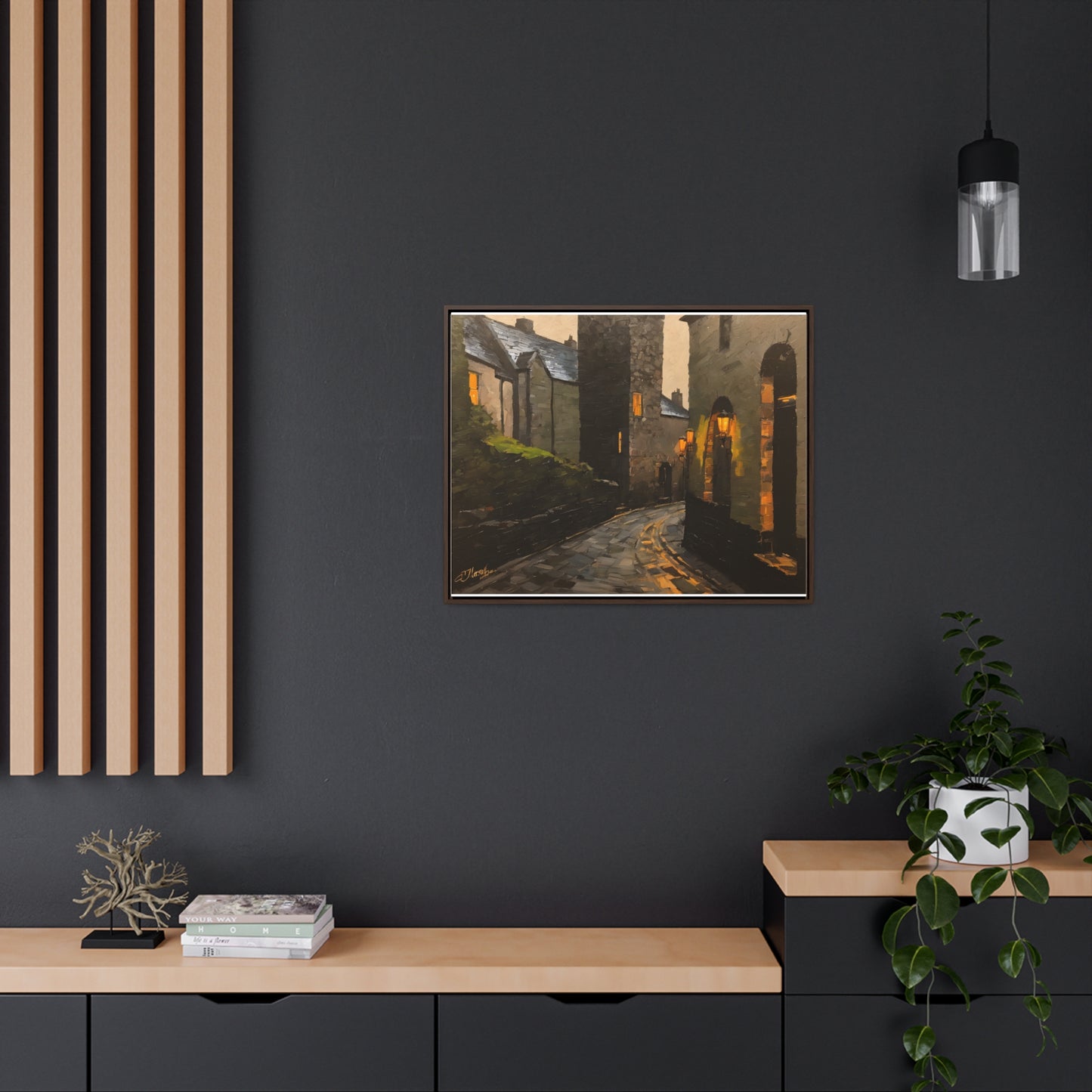 Walk the streets, Wall Art, Gallery Canvas Wraps, Horizontal Frame