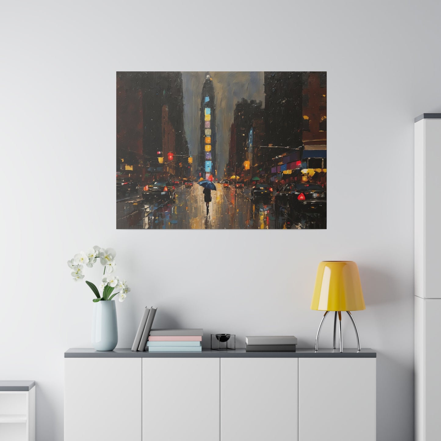 NYC, Wall Art, Matte Canvas, Stretched, 0.75"