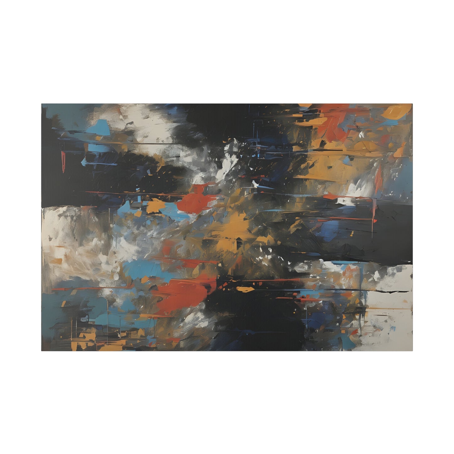 Abstract, Wall Art, Matte Canvas, Stretched, 0.75"