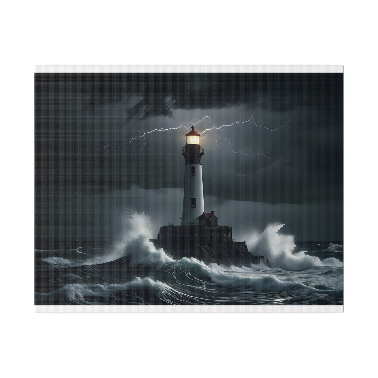 The light house, Wall Art, Matte Canvas, Stretched, 0.75"