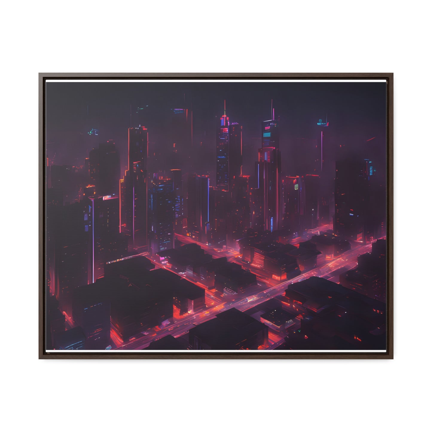 Neon lights, Wall Art, Gallery Canvas Wraps, Horizontal Frame