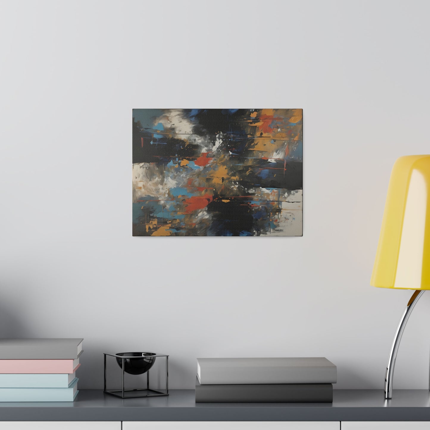 Abstract, Wall Art, Matte Canvas, Stretched, 0.75"