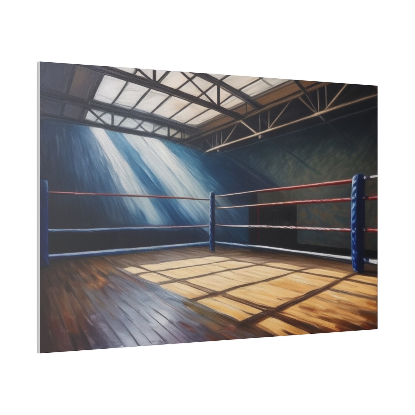 Boxing Ring, Wall Art, Matte Canvas, Stretched, 0.75"