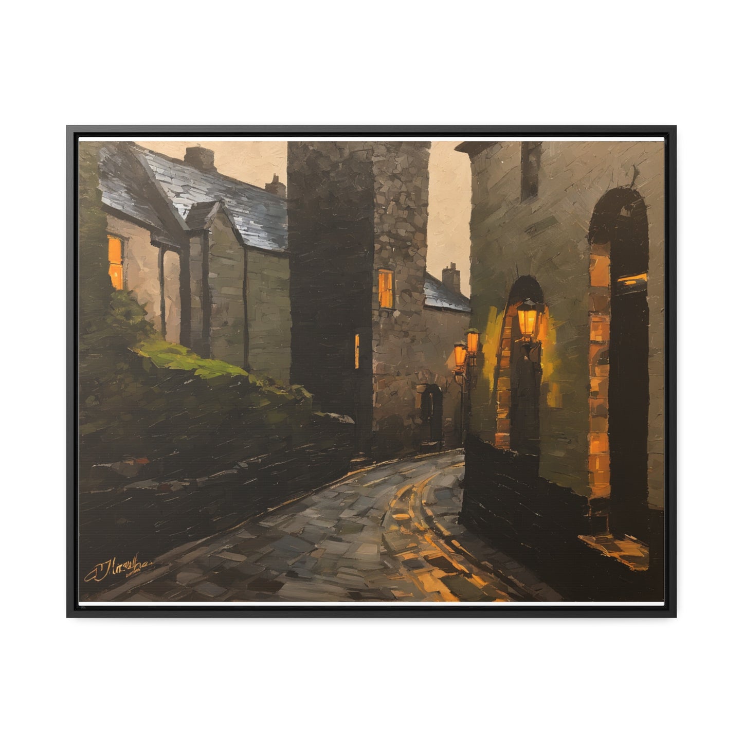 Walk the streets, Wall Art, Gallery Canvas Wraps, Horizontal Frame