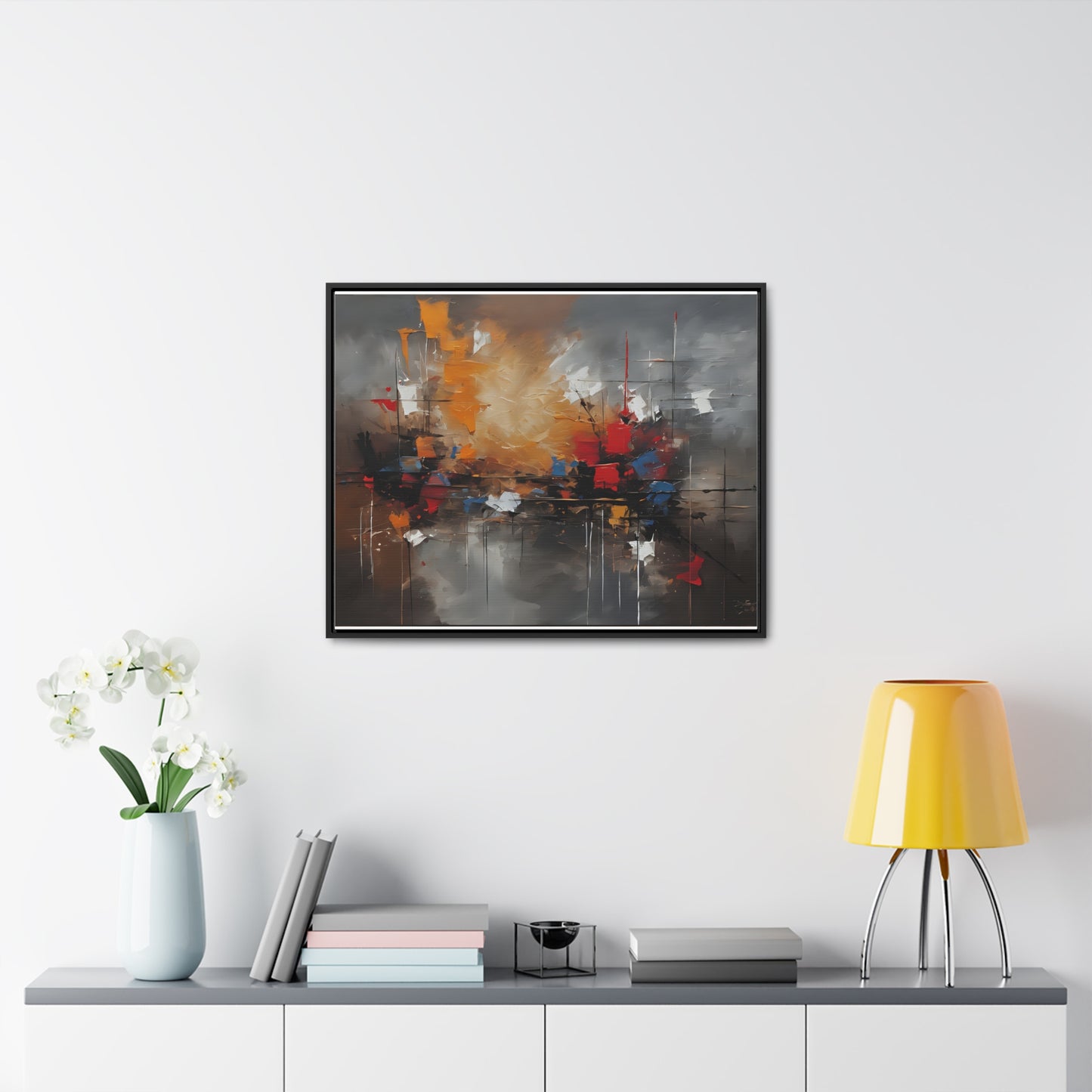 Abstract, Wall Art, Gallery Canvas Wraps, Horizontal Frame