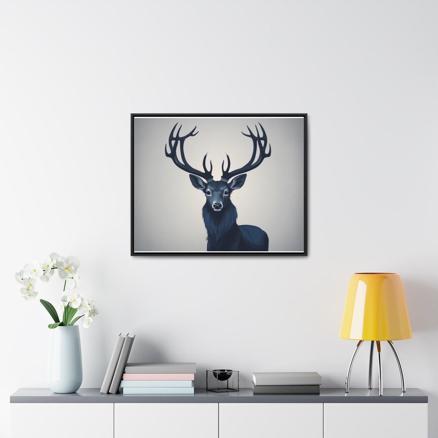 Deer Antlers, Wall Art, Gallery Canvas Wraps, Horizontal Frame