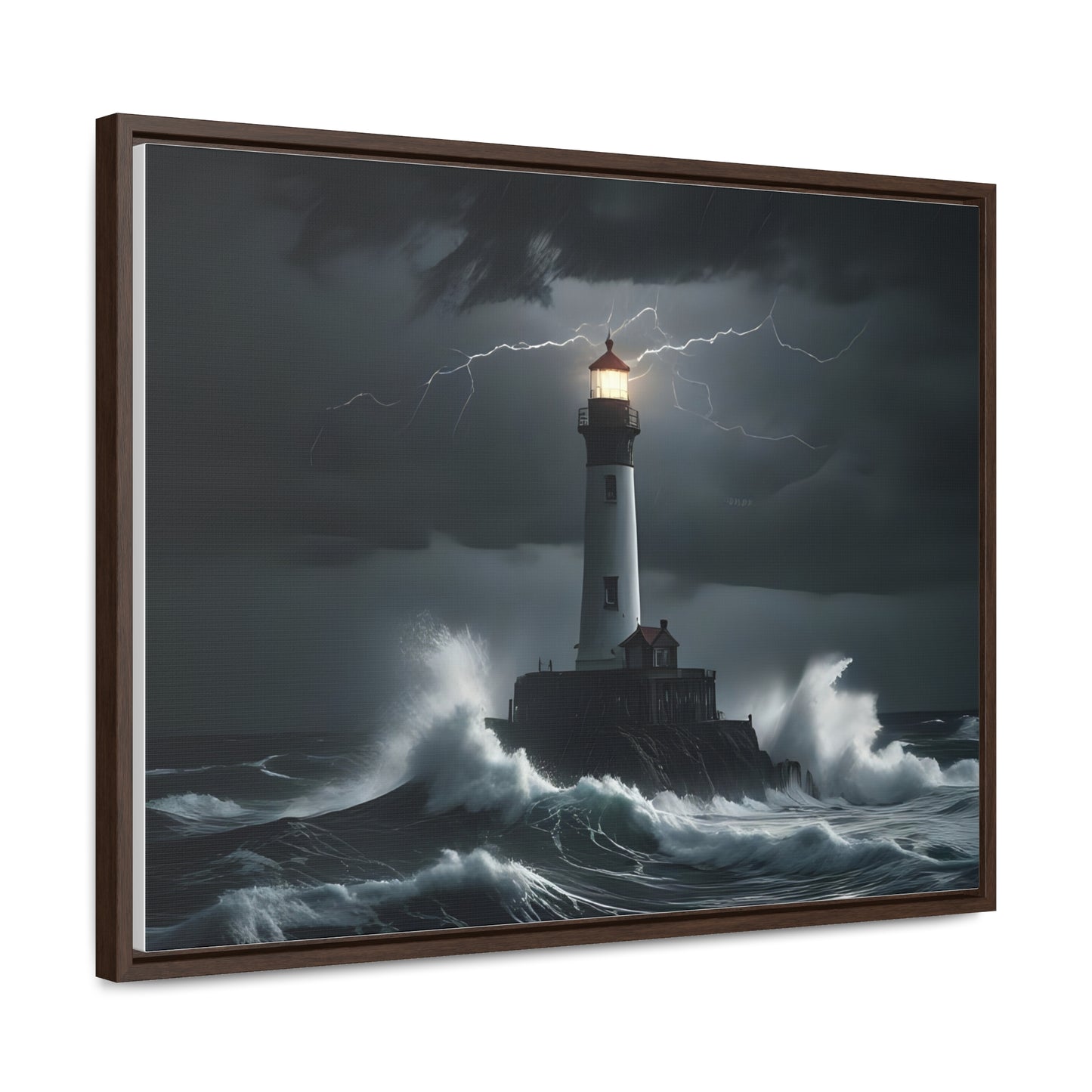 Light House, Wall Art, Gallery Canvas Wraps, Horizontal Frame