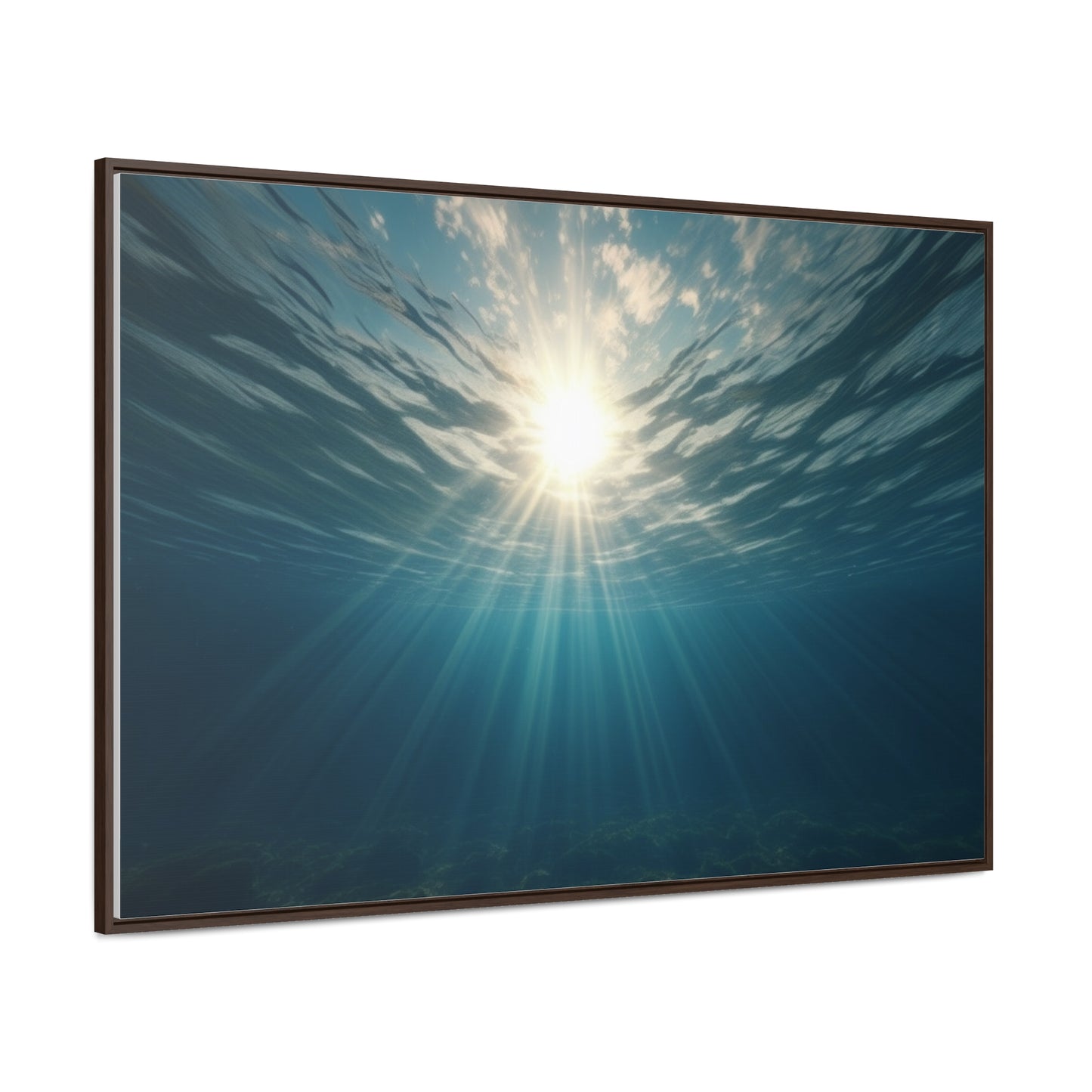 Under Water, Wall Art, Gallery Canvas Wraps, Horizontal Frame