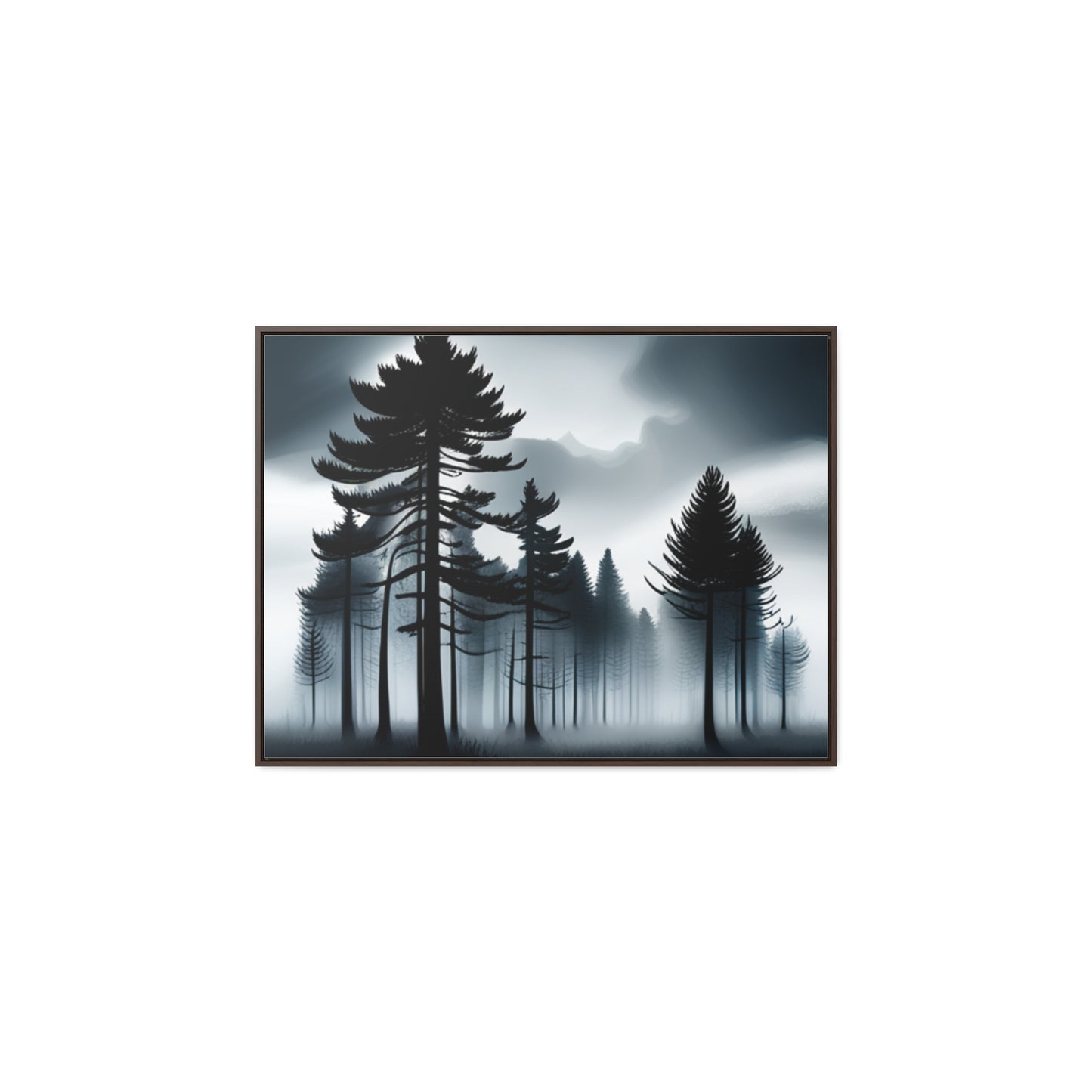 Gray Day, Wall Art, Gallery Canvas Wraps, Horizontal Frame