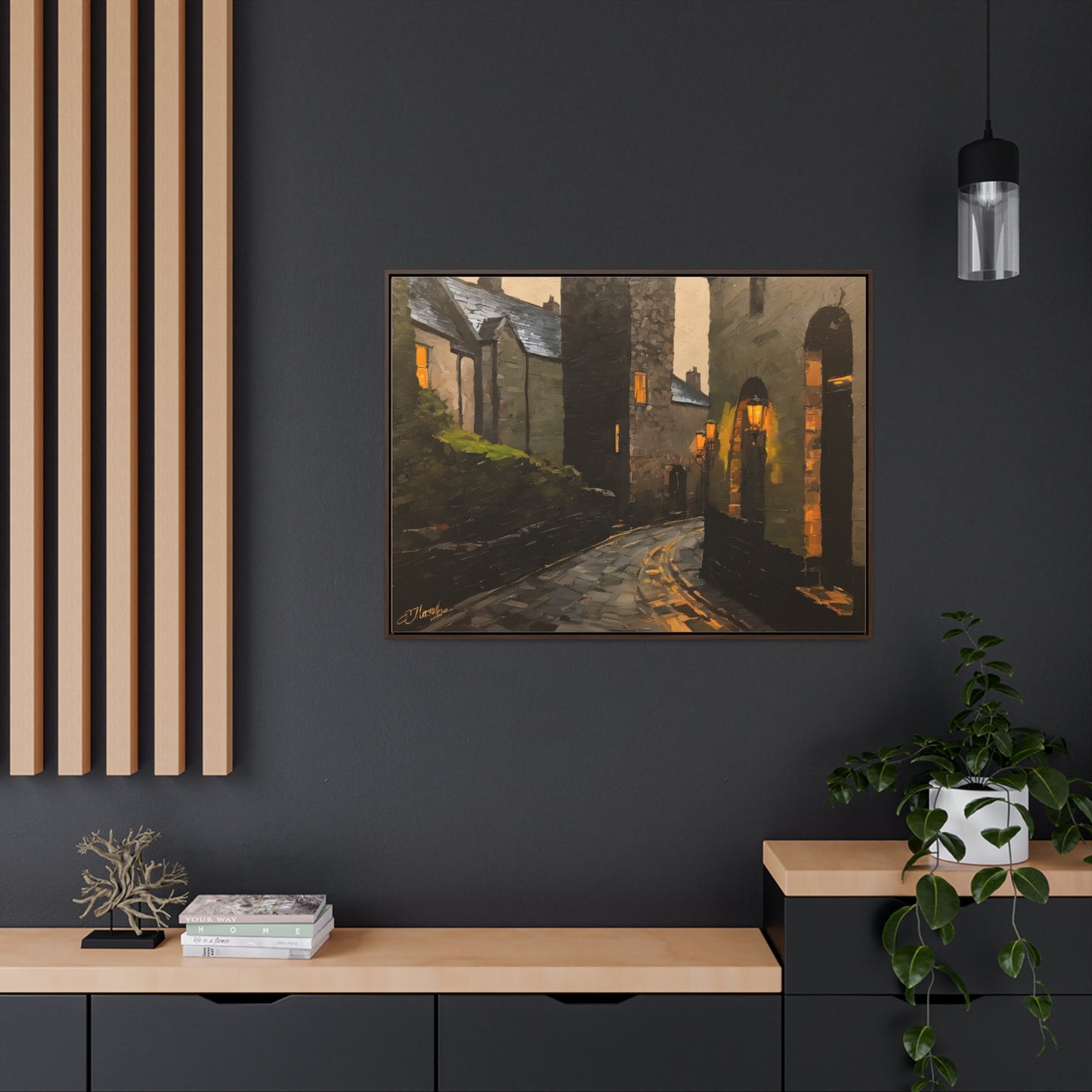 Walk the streets, Wall Art, Gallery Canvas Wraps, Horizontal Frame