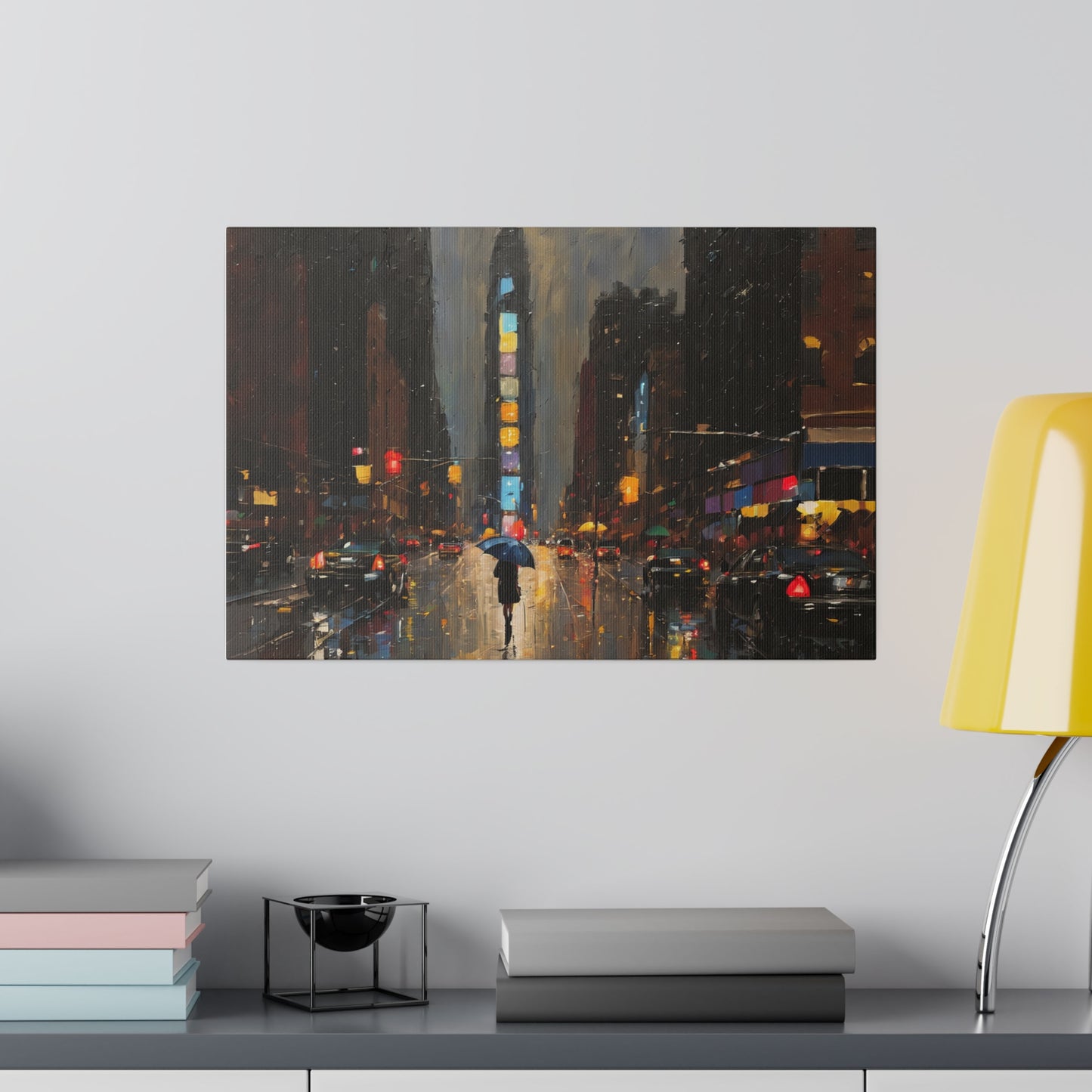 NYC, Wall Art, Matte Canvas, Stretched, 0.75"