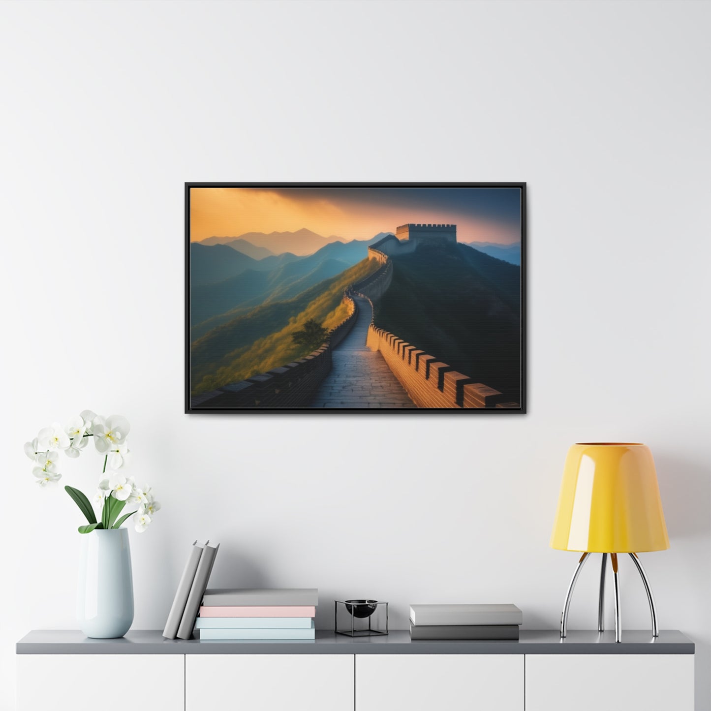 Great Wall of China, Wall Art, Gallery Canvas Wraps, Horizontal Frame