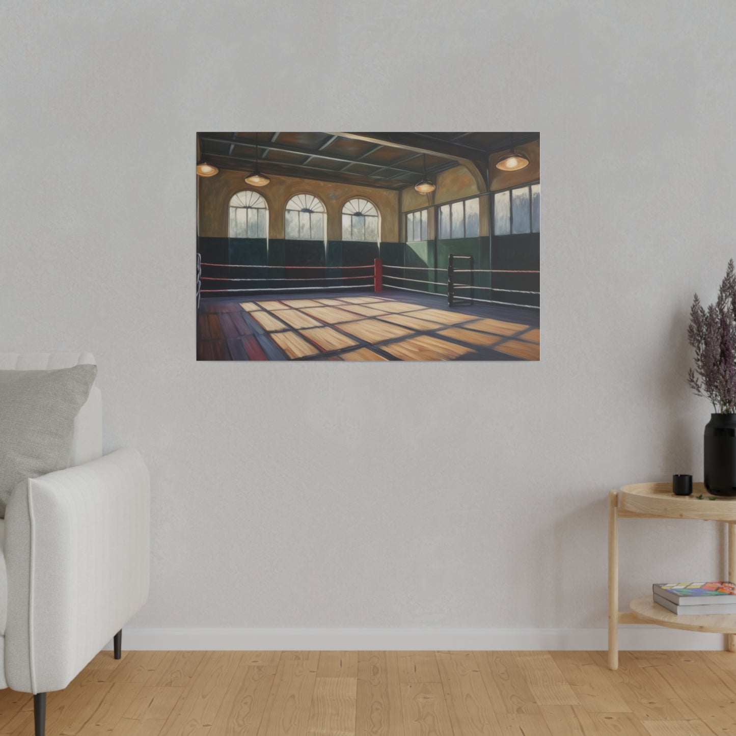 Boxing Gym, Wall ArtMatte Canvas, Stretched, 0.75"