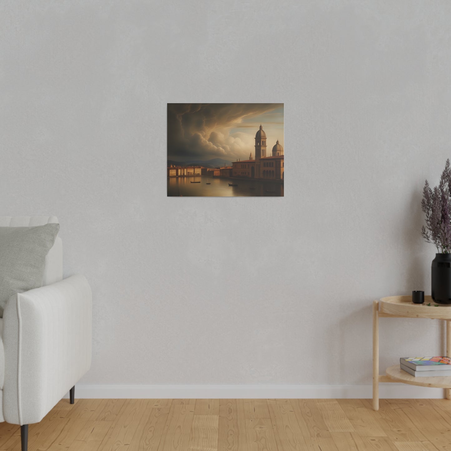 Wall Art, Canal, Matte Canvas, Stretched, 0.75"