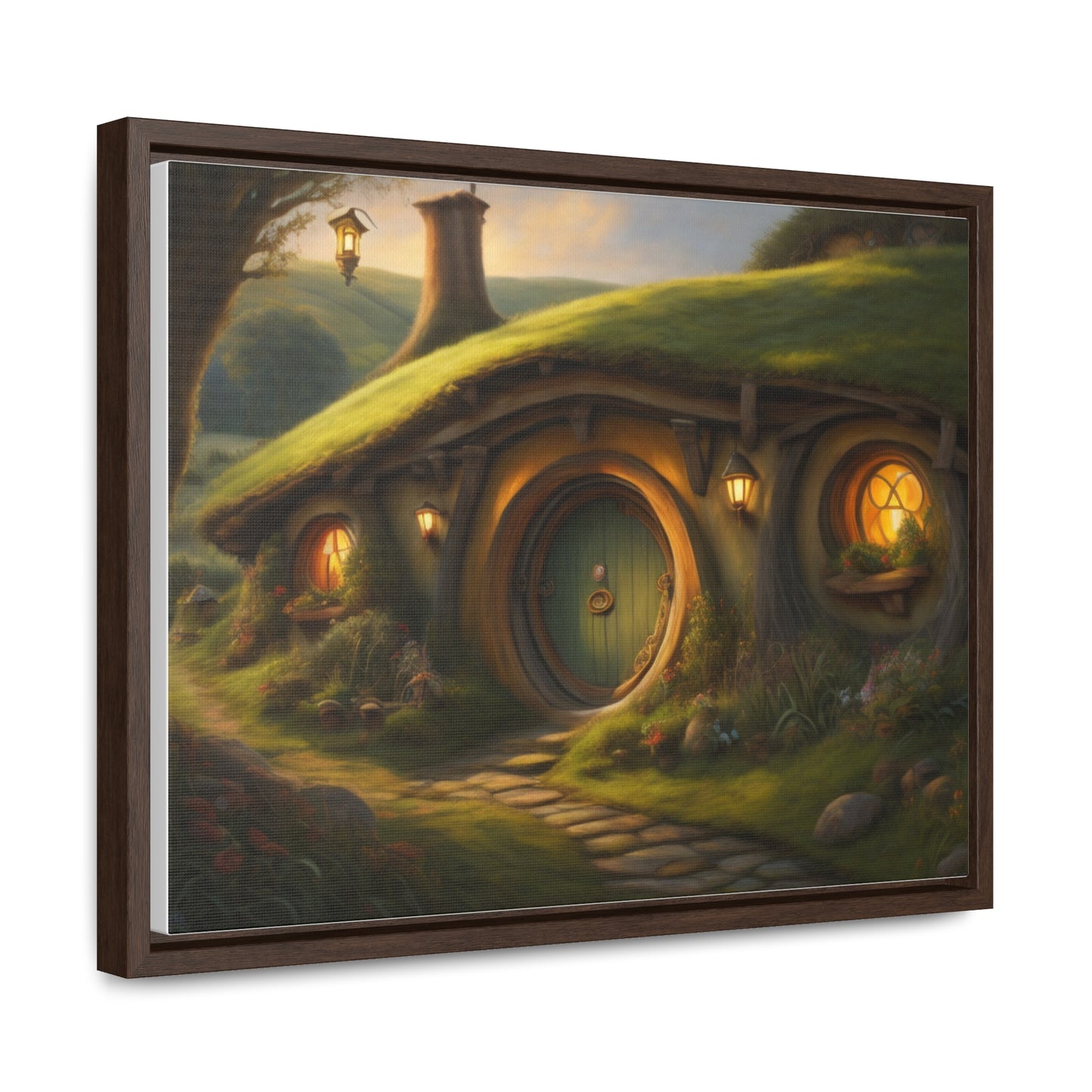 Hobbiton, Wall Art, Gallery Canvas Wraps, Horizontal Frame