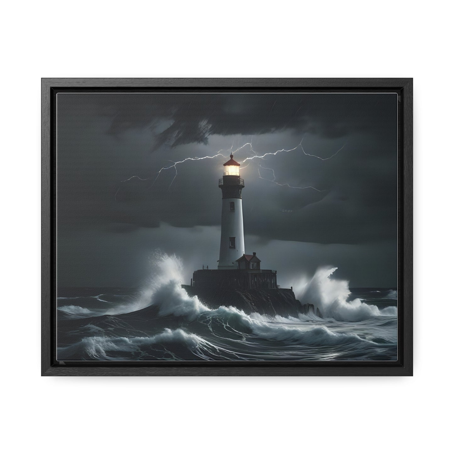 Light House, Wall Art, Gallery Canvas Wraps, Horizontal Frame