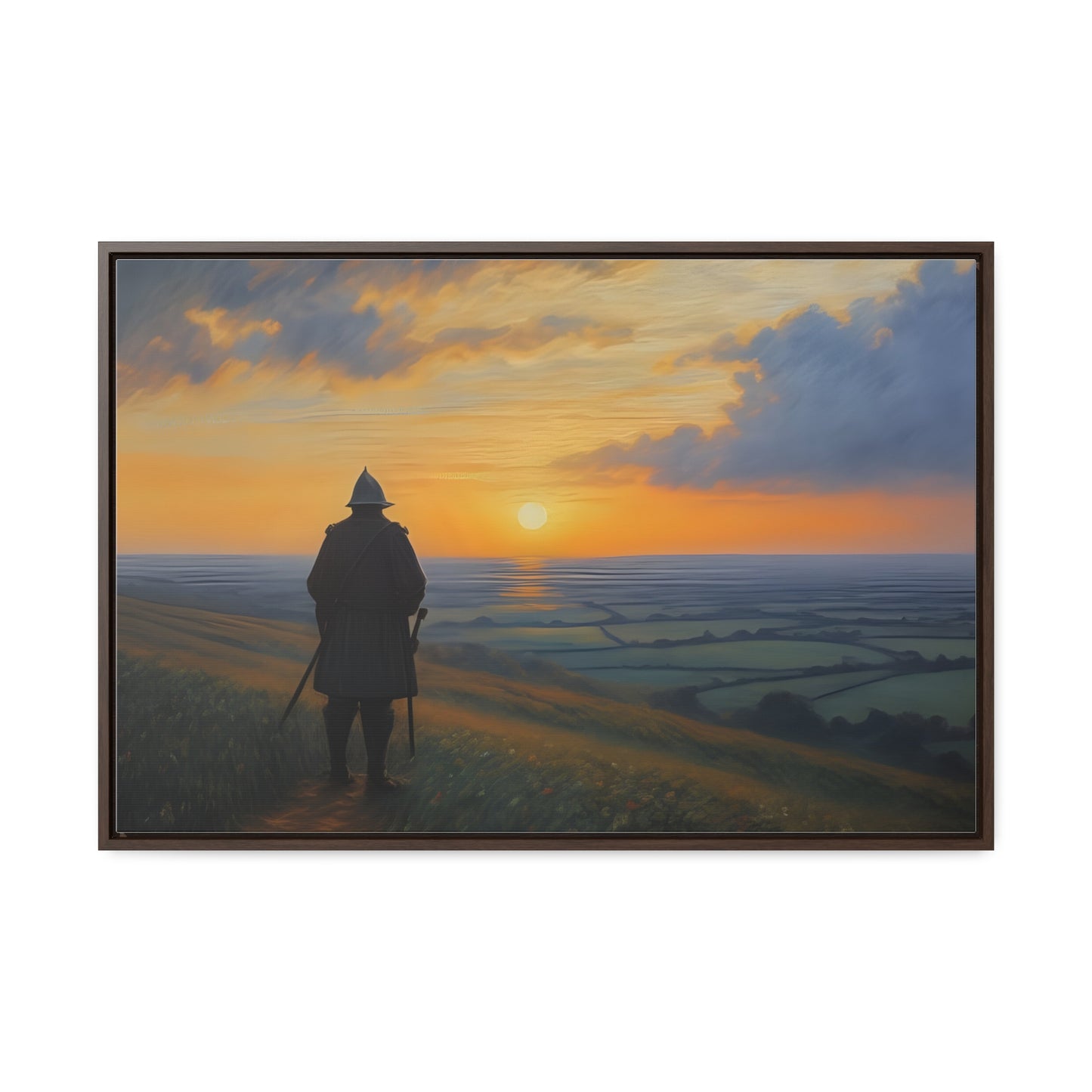 Contemplation, Wall Art, Gallery Canvas Wraps, Horizontal Frame