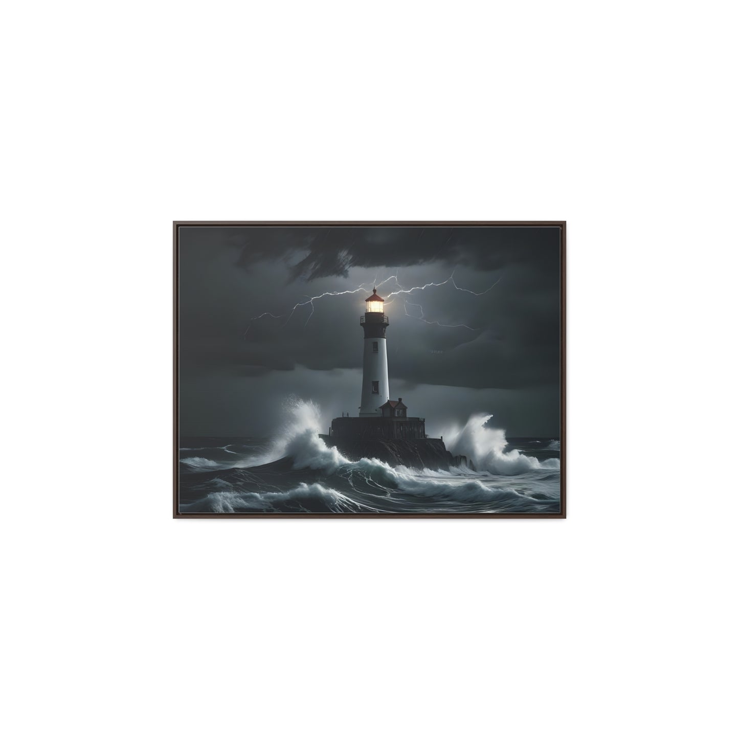 Light House, Wall Art, Gallery Canvas Wraps, Horizontal Frame