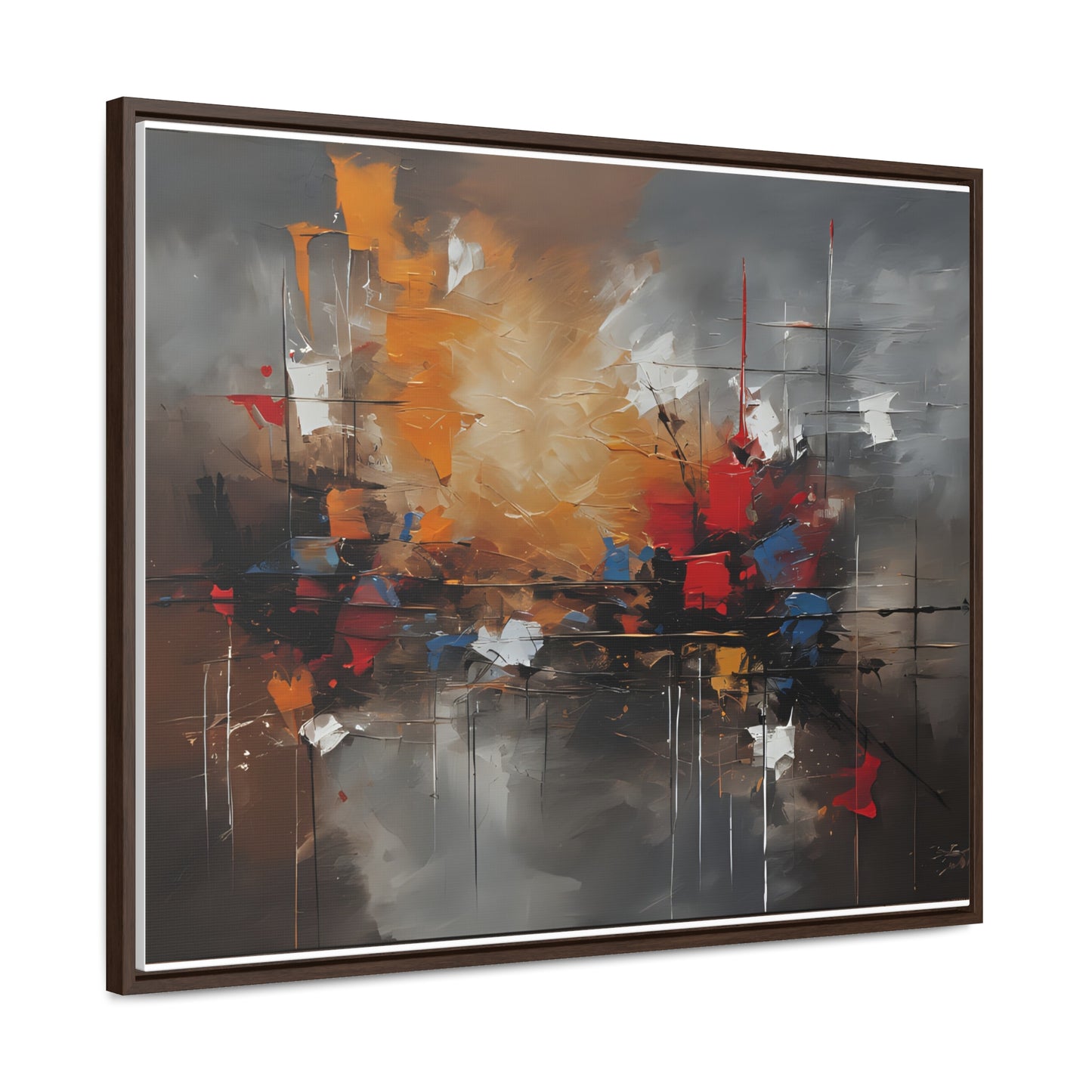 Abstract, Wall Art, Gallery Canvas Wraps, Horizontal Frame