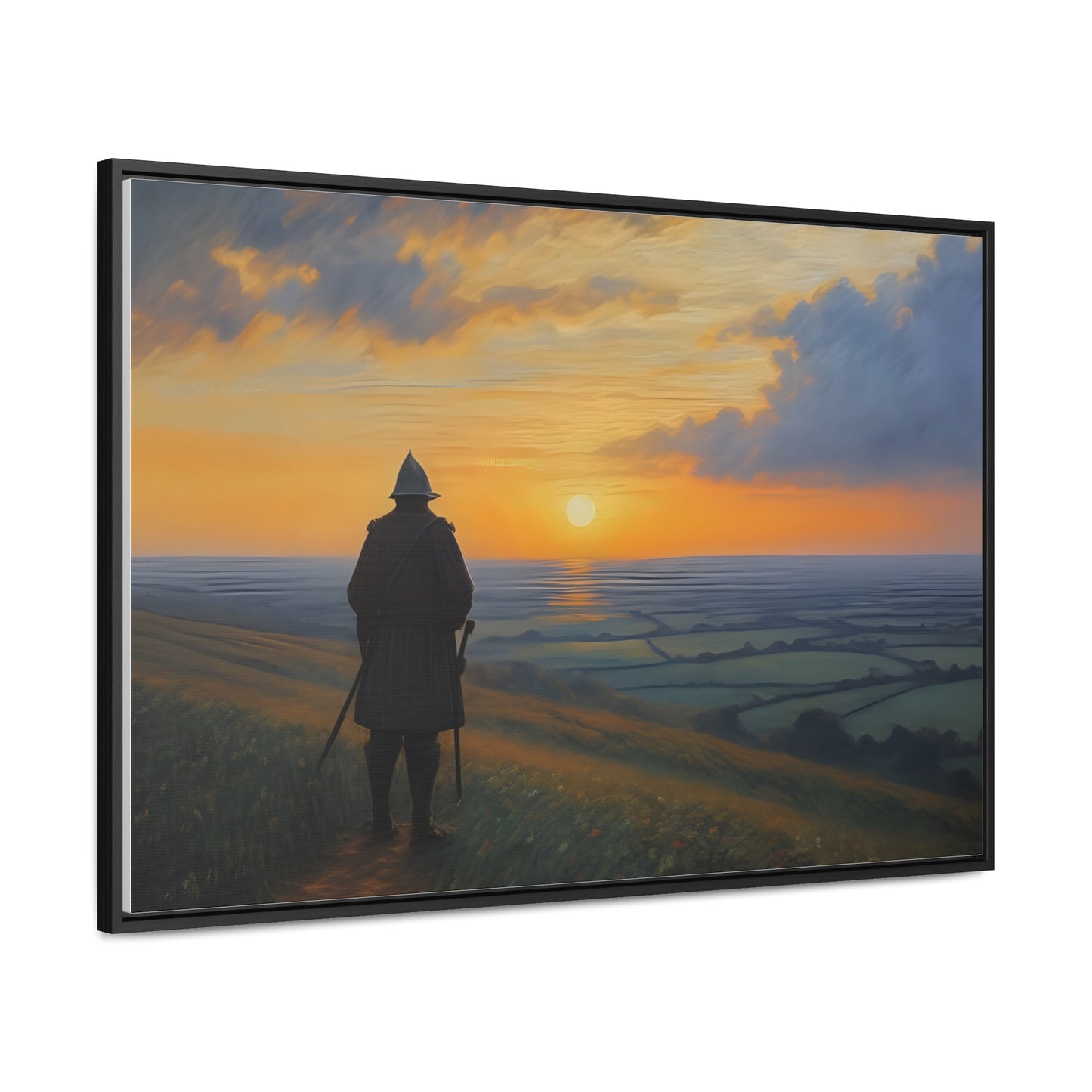 Contemplation, Wall Art, Gallery Canvas Wraps, Horizontal Frame