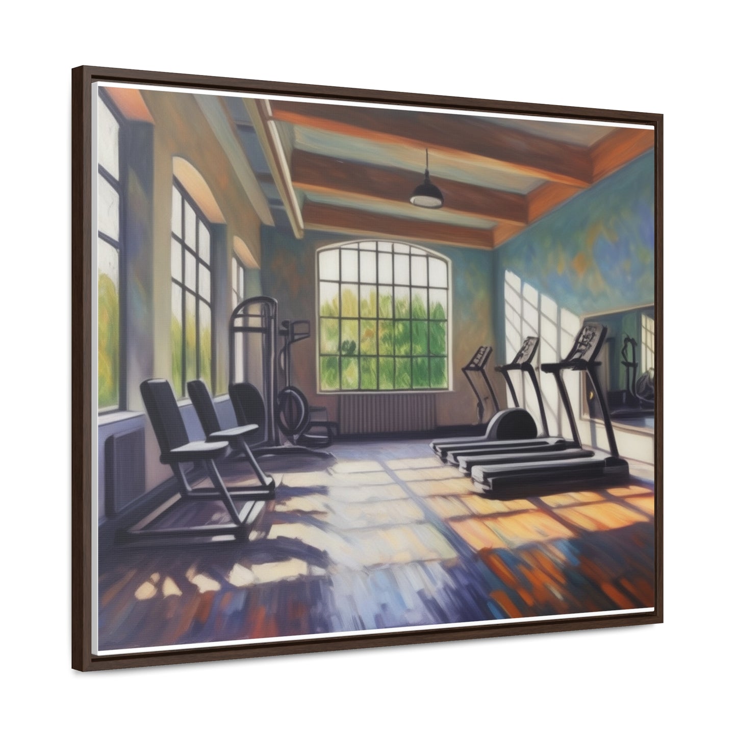 Gym, Work Out, Wall Art, Gallery Canvas Wraps, Horizontal Frame