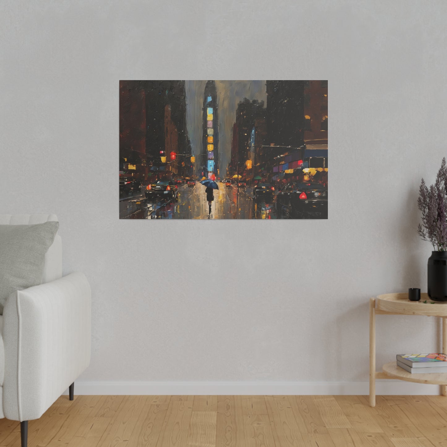 NYC, Wall Art, Matte Canvas, Stretched, 0.75"