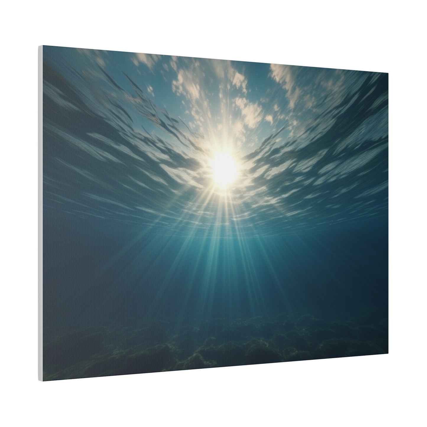 Under Water, Wall Art, Matte Canvas, Stretched, 0.75"