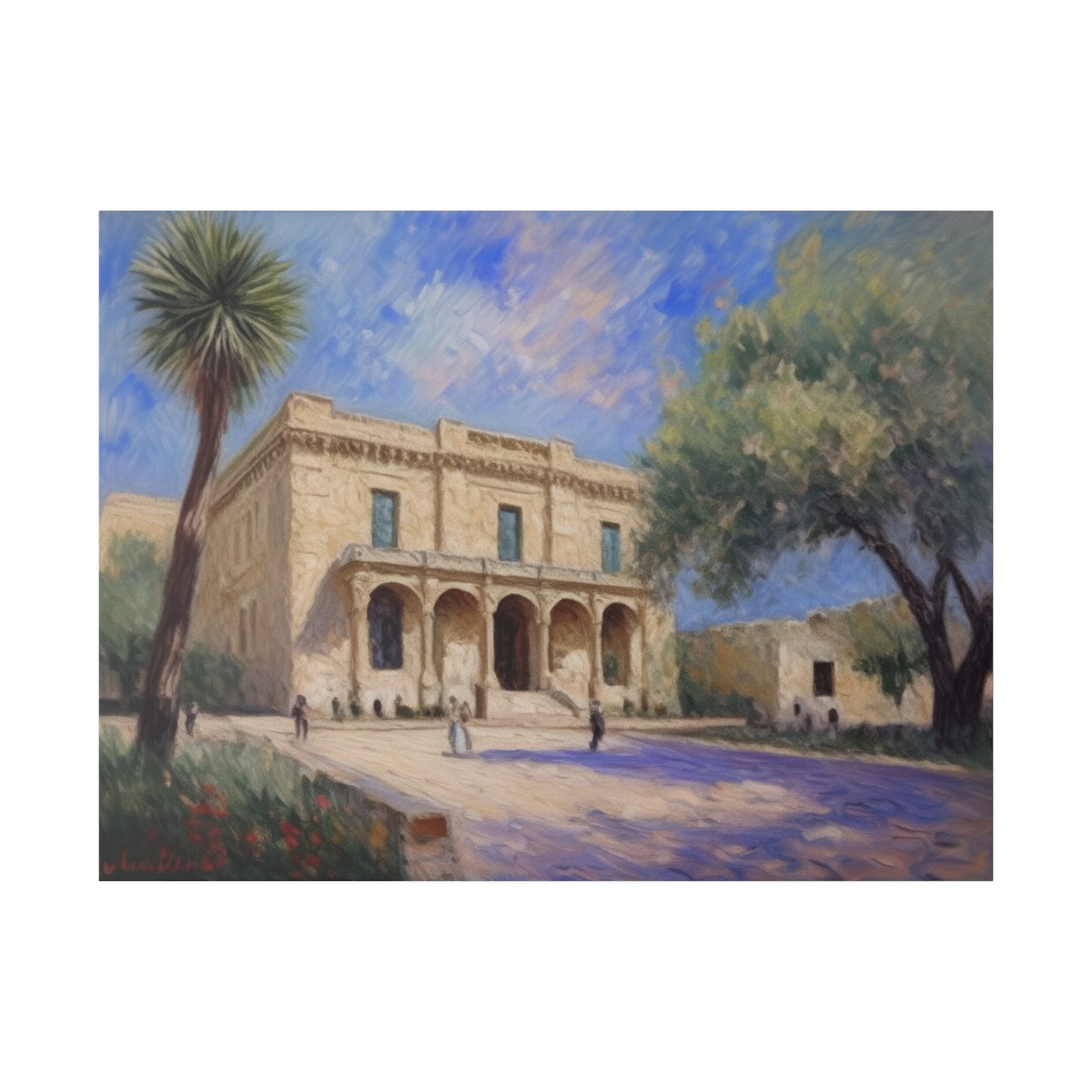 Alamo, Wall Art, Matte Canvas, Stretched, 0.75"