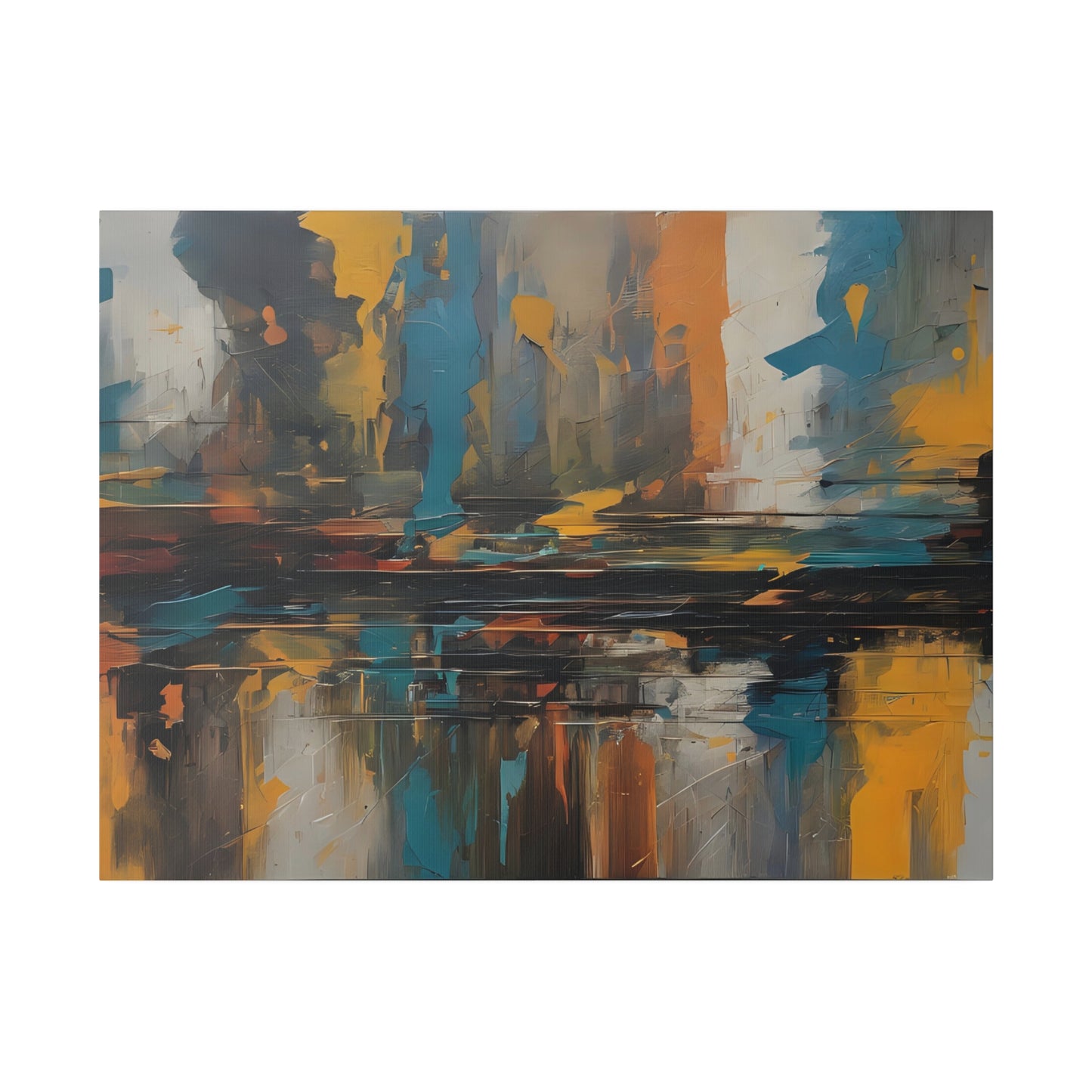 Abstract, Wall Art, Matte Canvas, Stretched, 0.75"