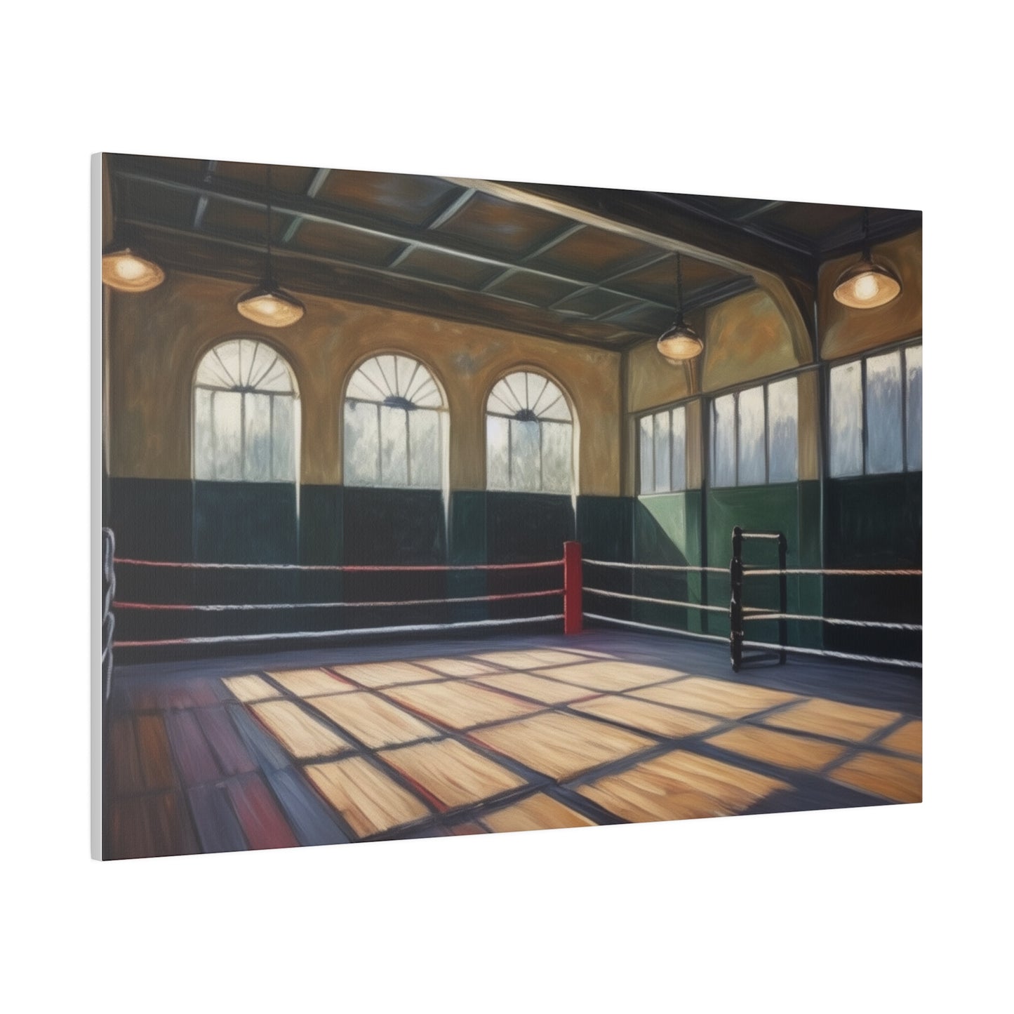 Boxing Gym, Wall ArtMatte Canvas, Stretched, 0.75"