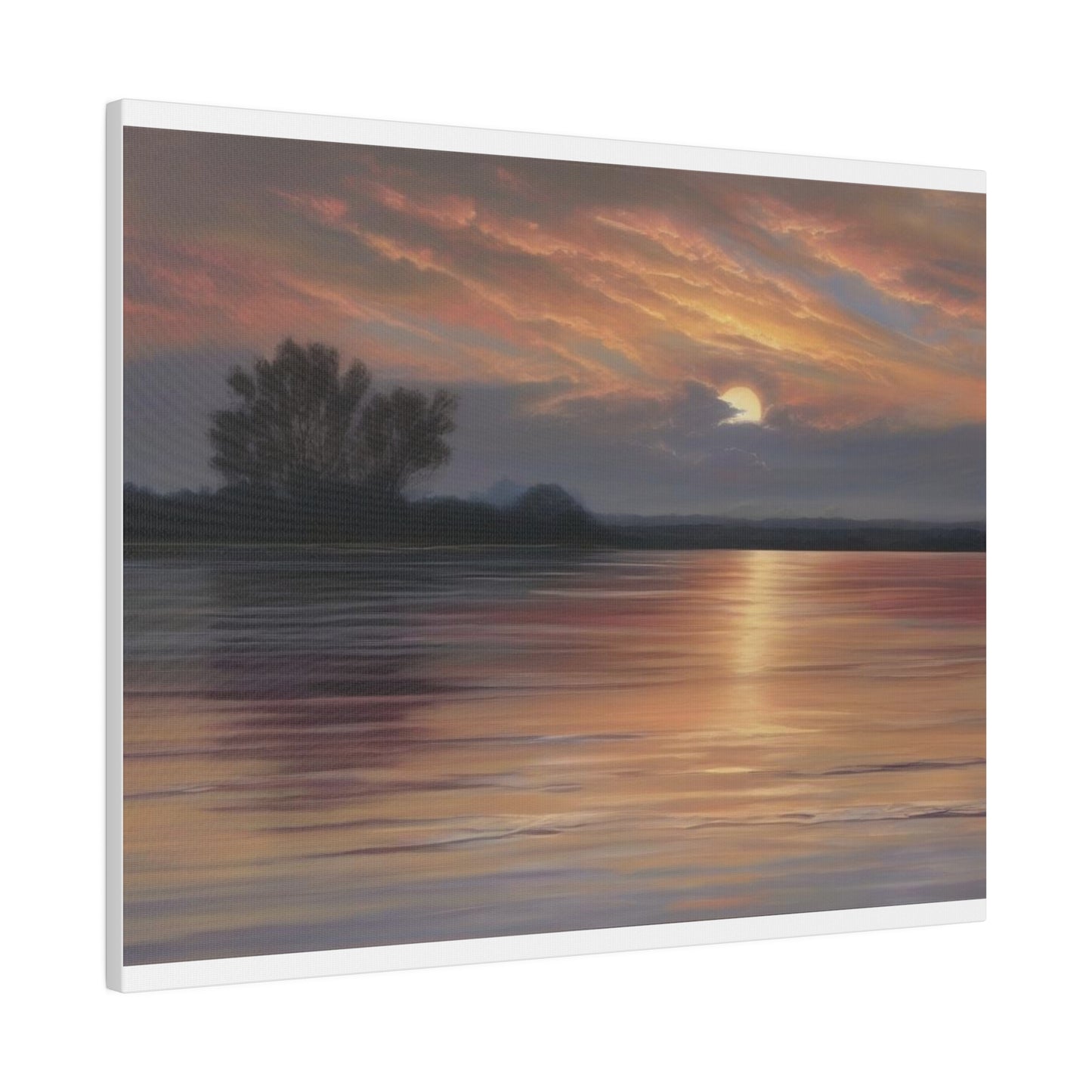 Sun Rise, Wall Art, Matte Canvas, Stretched, 0.75"