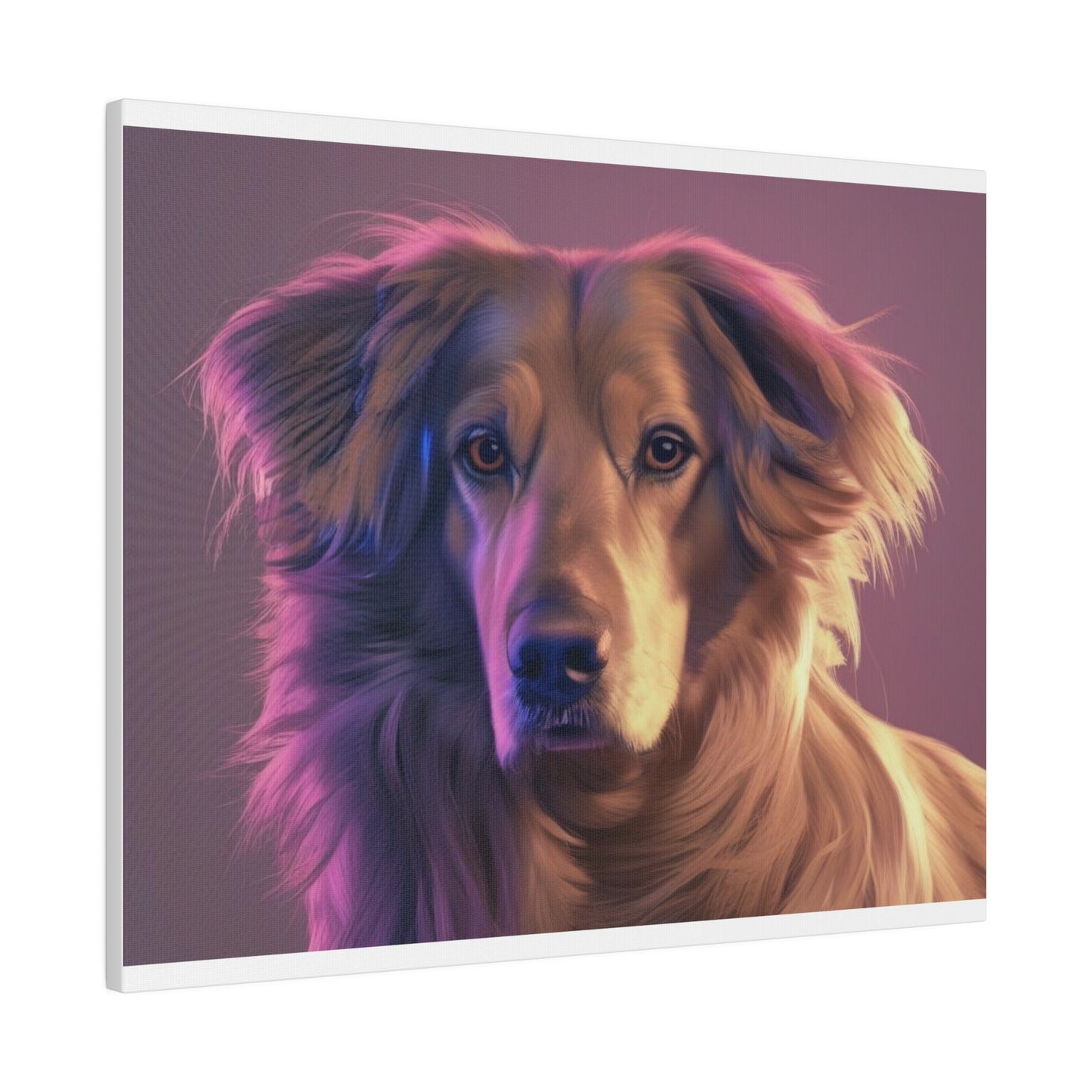 Dog, Wall Art, Matte Canvas, Stretched, 0.75"