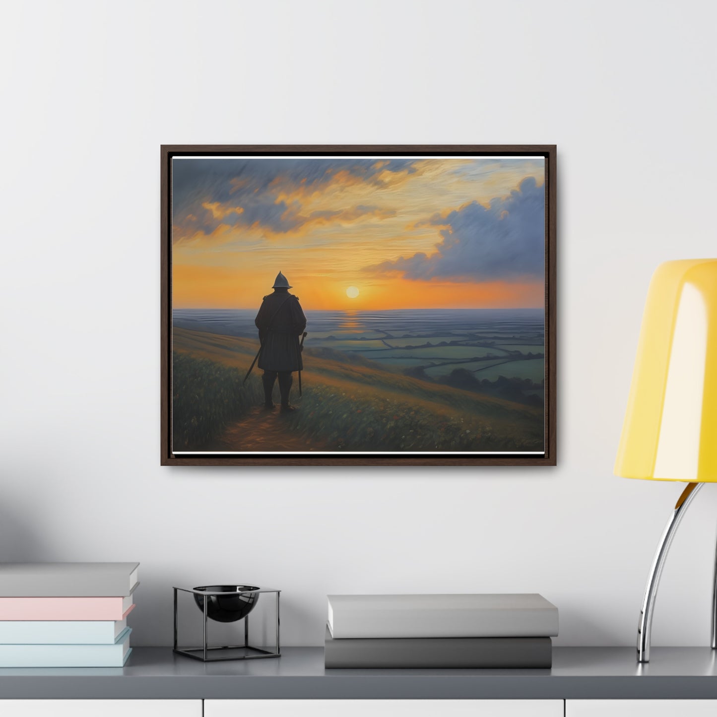 Contemplation, Wall Art, Gallery Canvas Wraps, Horizontal Frame