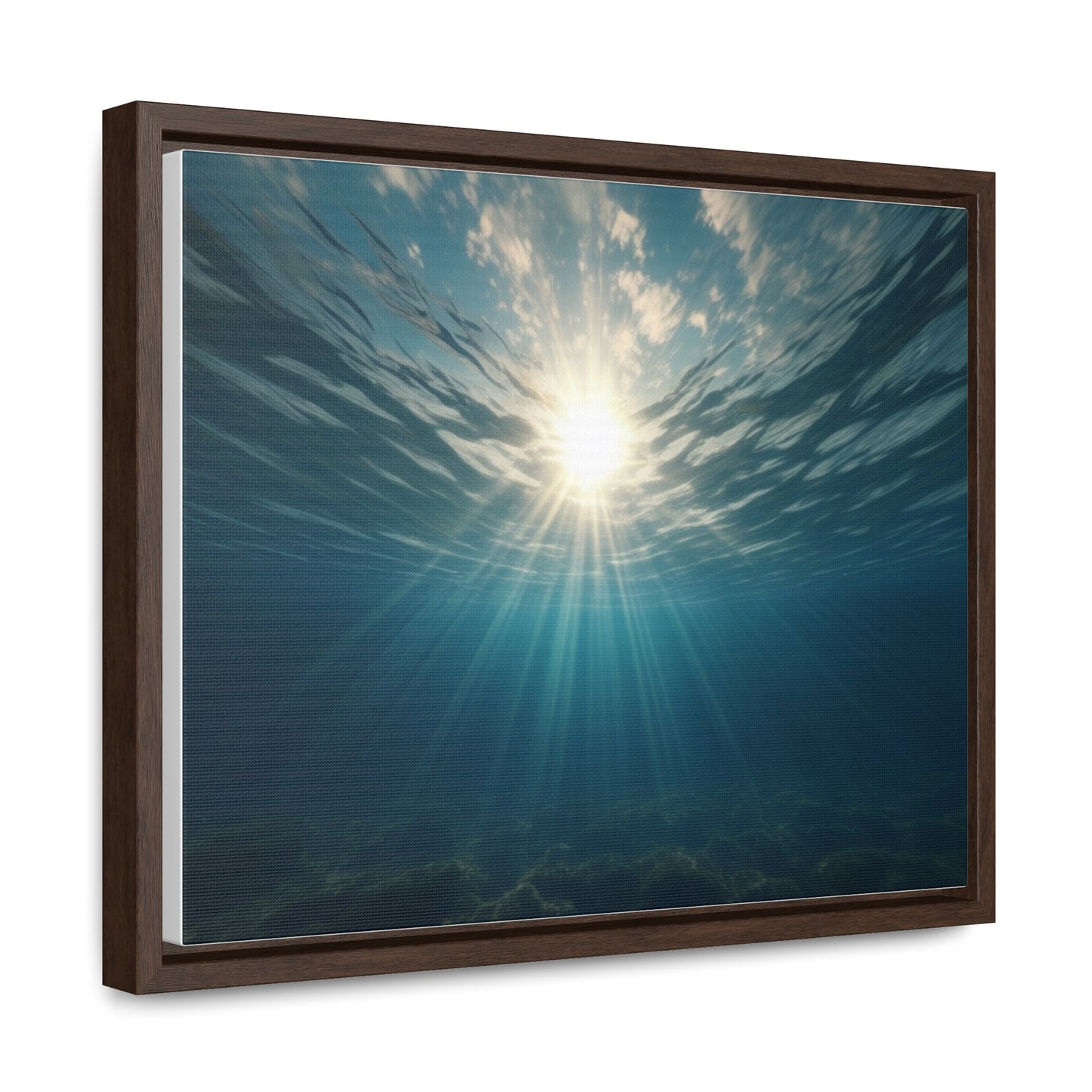 Under Water, Wall Art, Gallery Canvas Wraps, Horizontal Frame