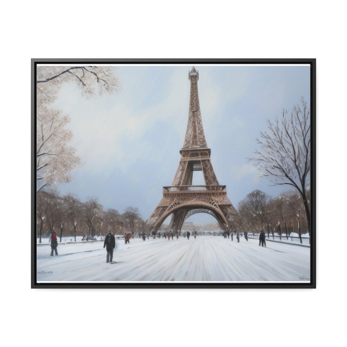 Paris France, Wall Art, Gallery Canvas Wraps, Horizontal Frame