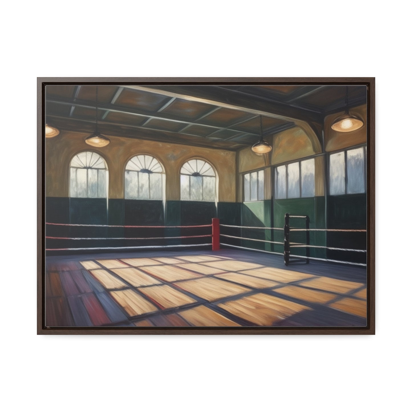 Boxing Gym, Wall Art, Gallery Canvas Wraps, Horizontal Frame