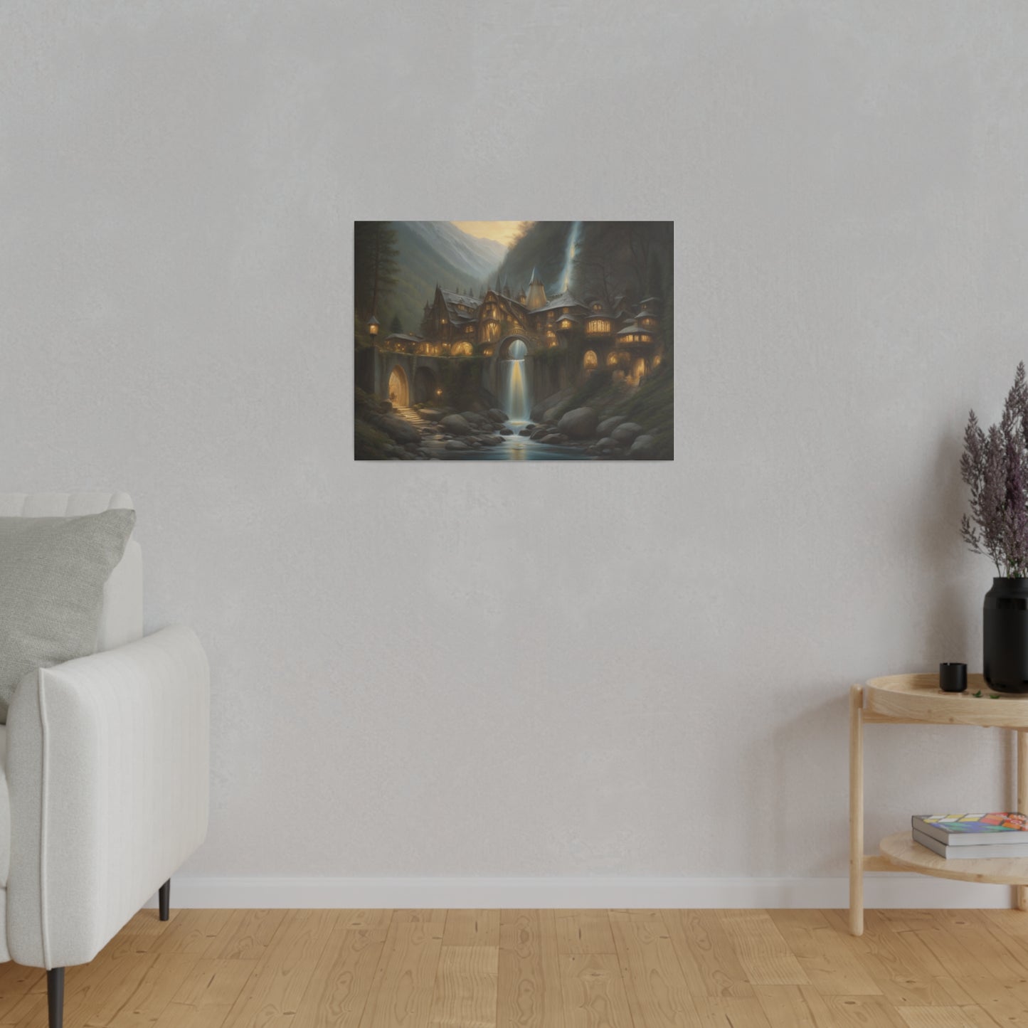 Rivendell, Wall Art, Matte Canvas, Stretched, 0.75"