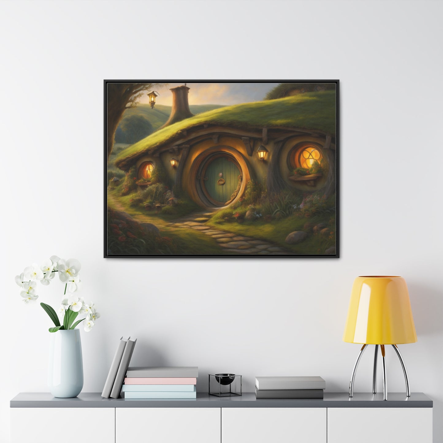 Hobbiton, Wall Art, Gallery Canvas Wraps, Horizontal Frame