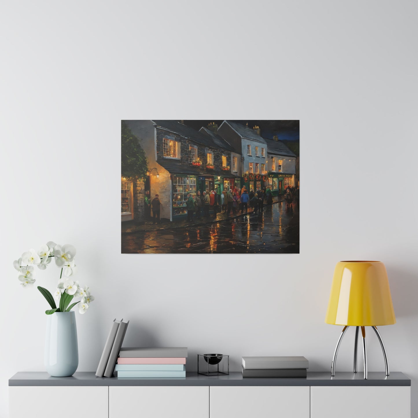 The Pub, Wall Art, Matte Canvas, Stretched, 0.75"