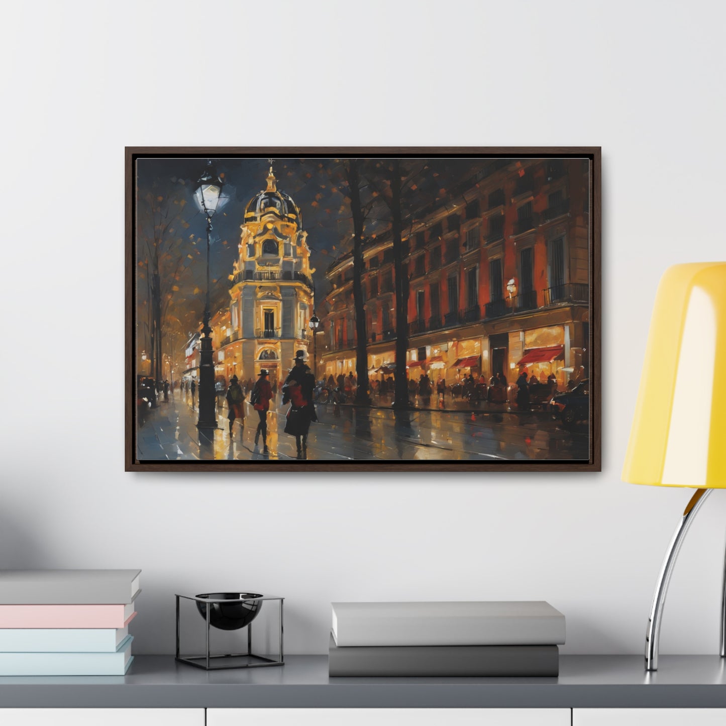 Town Center, Wall Art, Gallery Canvas Wraps, Horizontal Frame