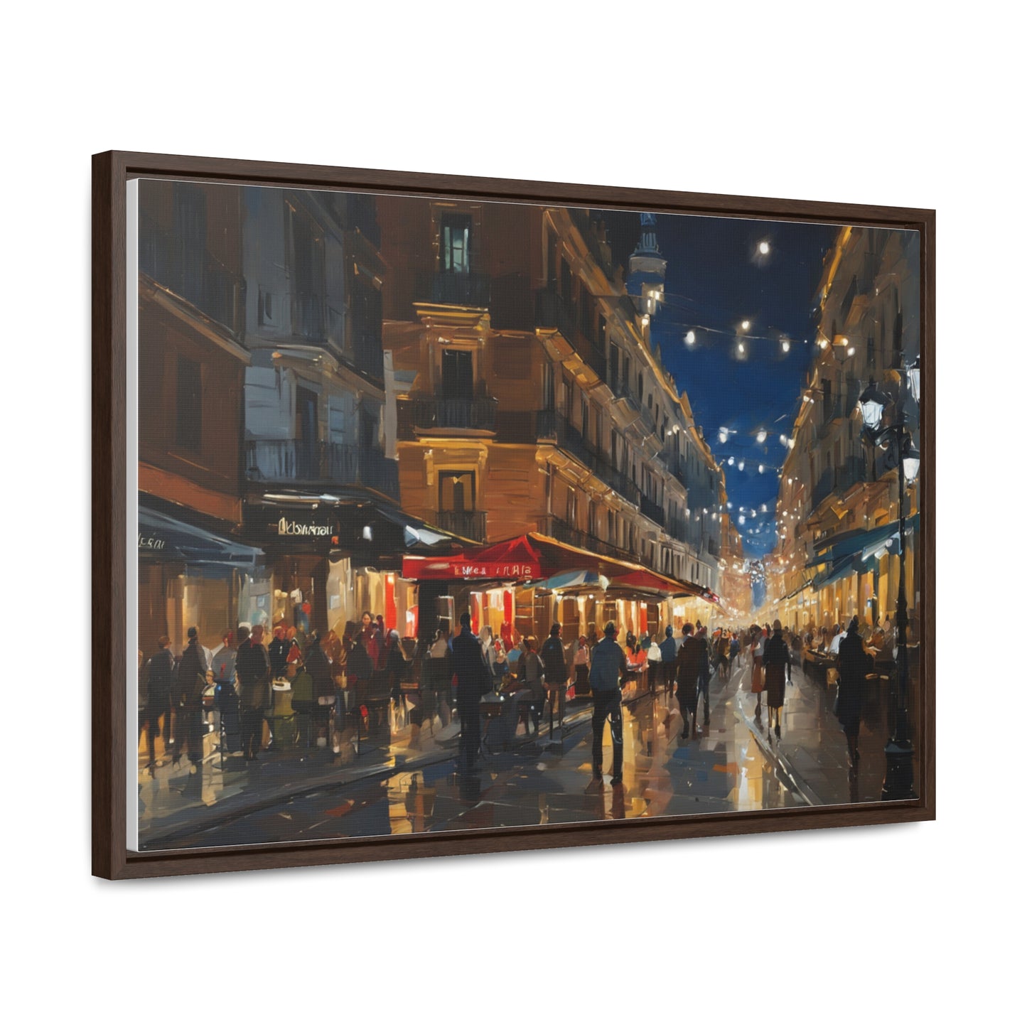 Calm night, Wall Art, Gallery Canvas Wraps, Horizontal Frame