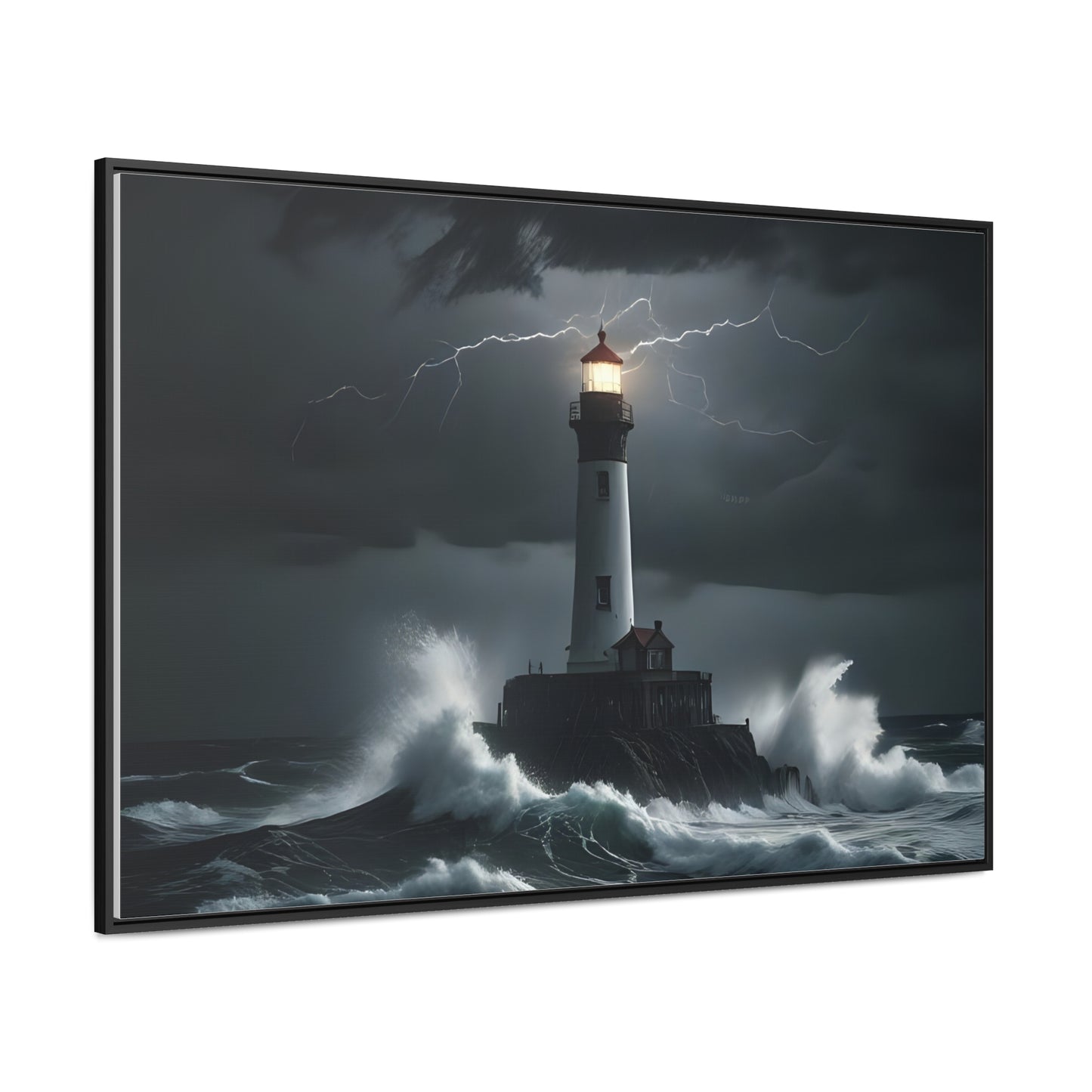 Light House, Wall Art, Gallery Canvas Wraps, Horizontal Frame