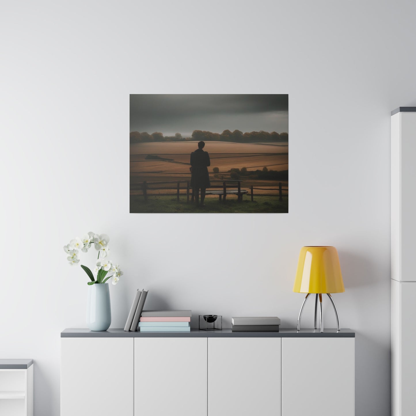 Alone, Wall Art, Matte Canvas, Stretched, 0.75"