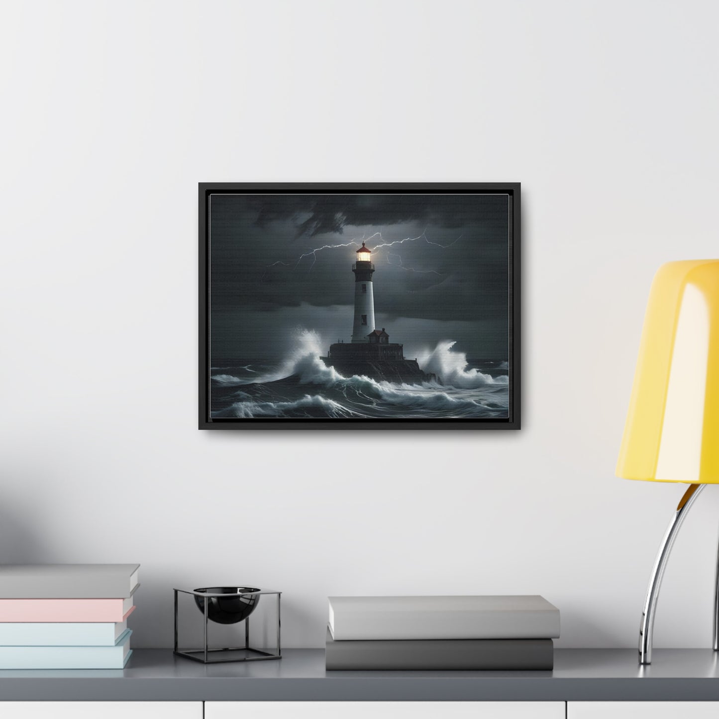 Light House, Wall Art, Gallery Canvas Wraps, Horizontal Frame