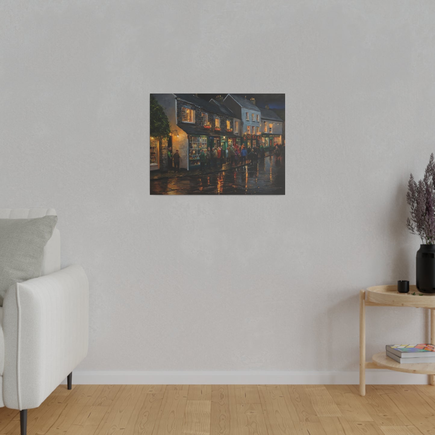 The Pub, Wall Art, Matte Canvas, Stretched, 0.75"