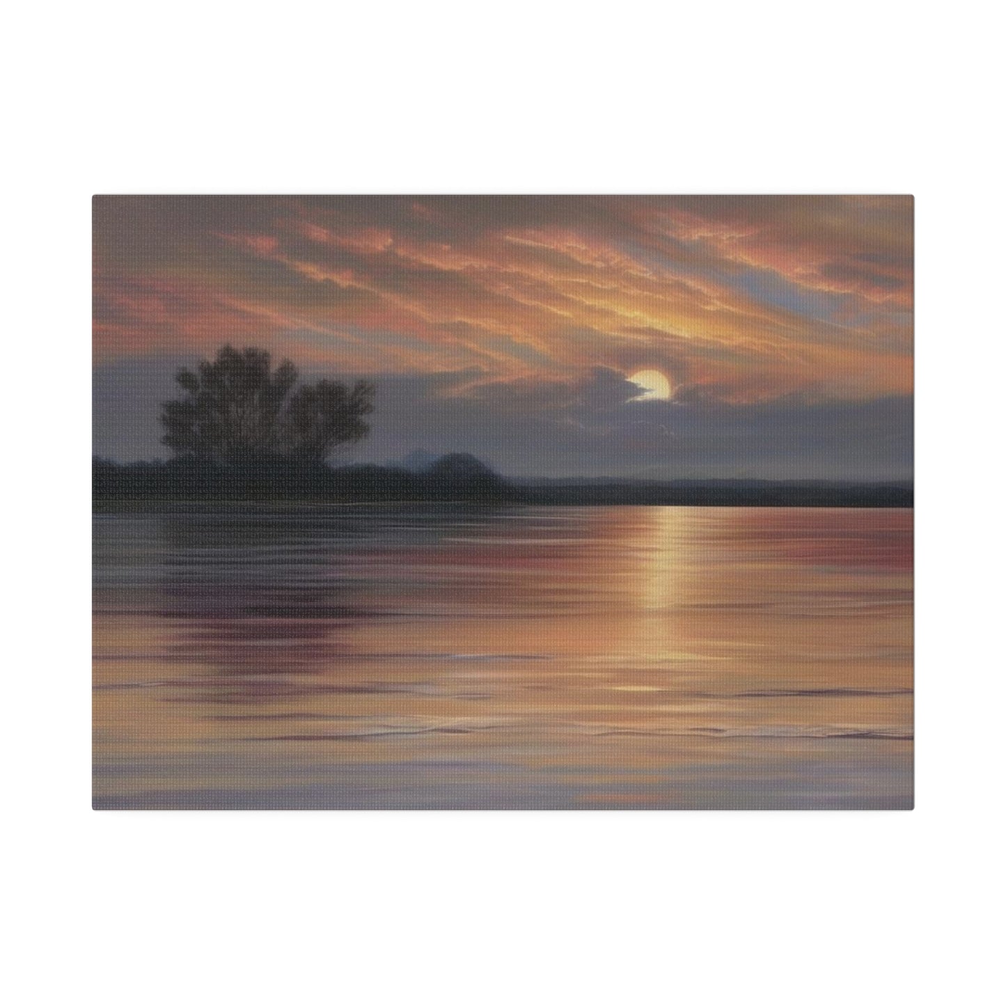 Sun Rise, Wall Art, Matte Canvas, Stretched, 0.75"