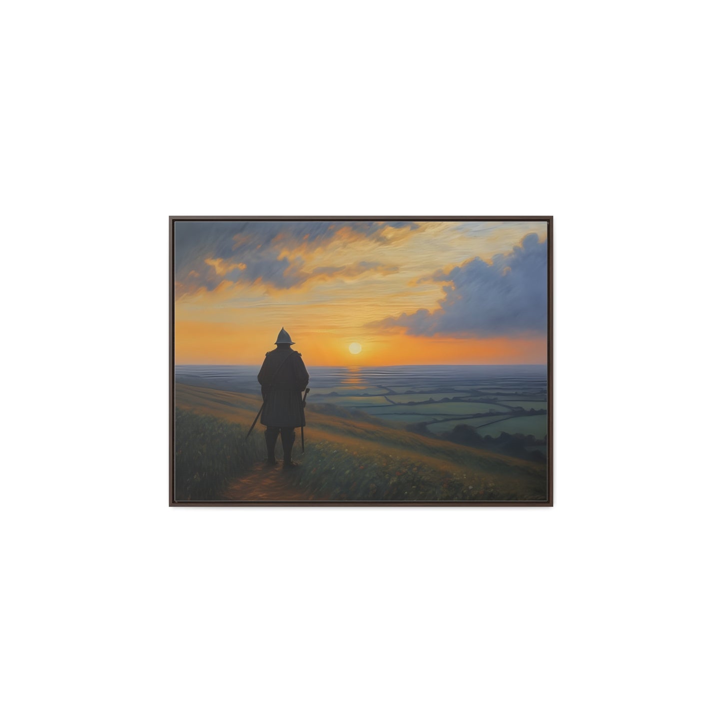 Contemplation, Wall Art, Gallery Canvas Wraps, Horizontal Frame